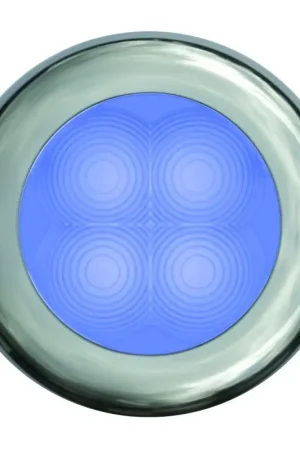 Grab Now Hella COURTESY Lamp RND BLUE MD12 SS RIM 2XT
