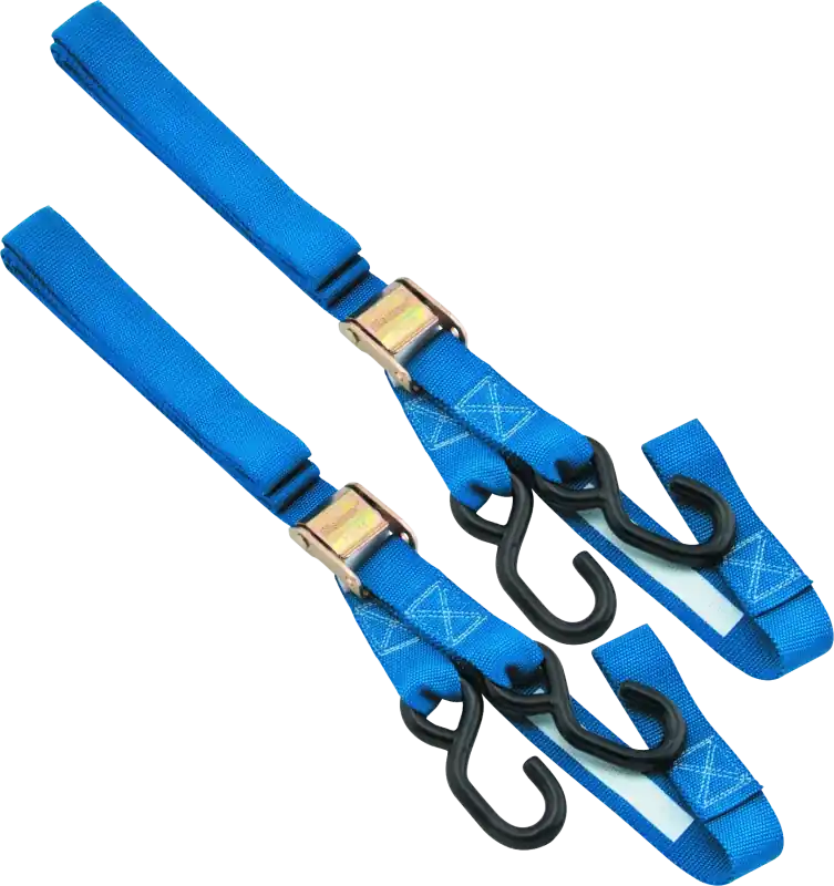 BikeMaster Tiedown 1-1/2 Integrated Softhook - Blue Crafted