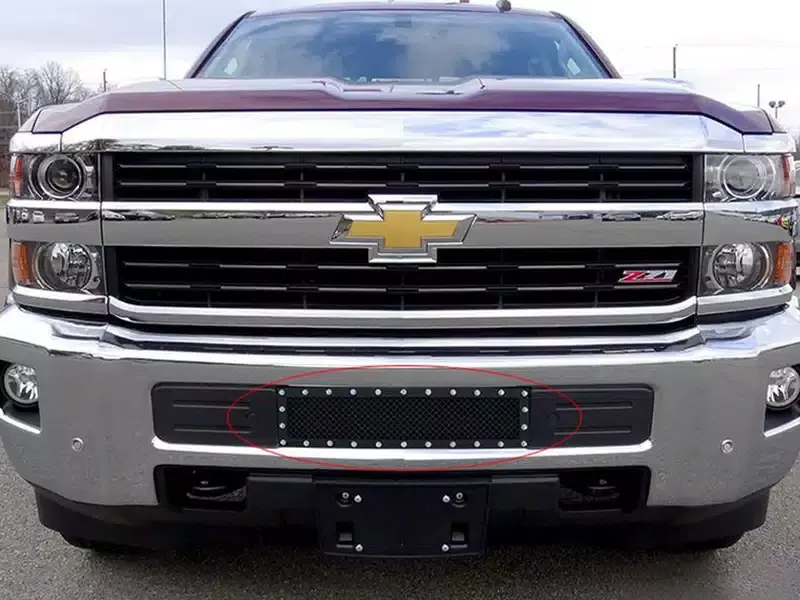 Must Have APS Riveted Mesh Grille GR03LFC19H | RealTruck