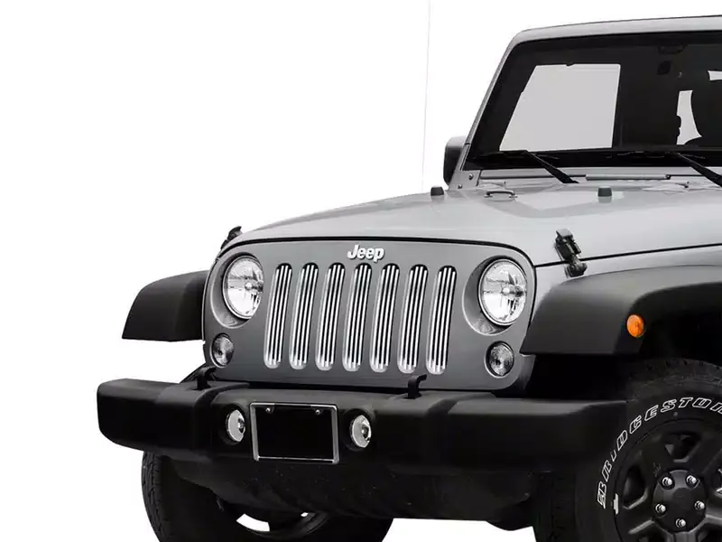 APS Bar Billet Grille GR10FFE39S | RealTruck Secure Checkout
