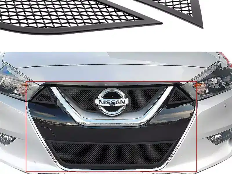 Fan Favorite APS Main Upper & Lower Bumper Grille Overlay GR14GFC98H | RealTruck