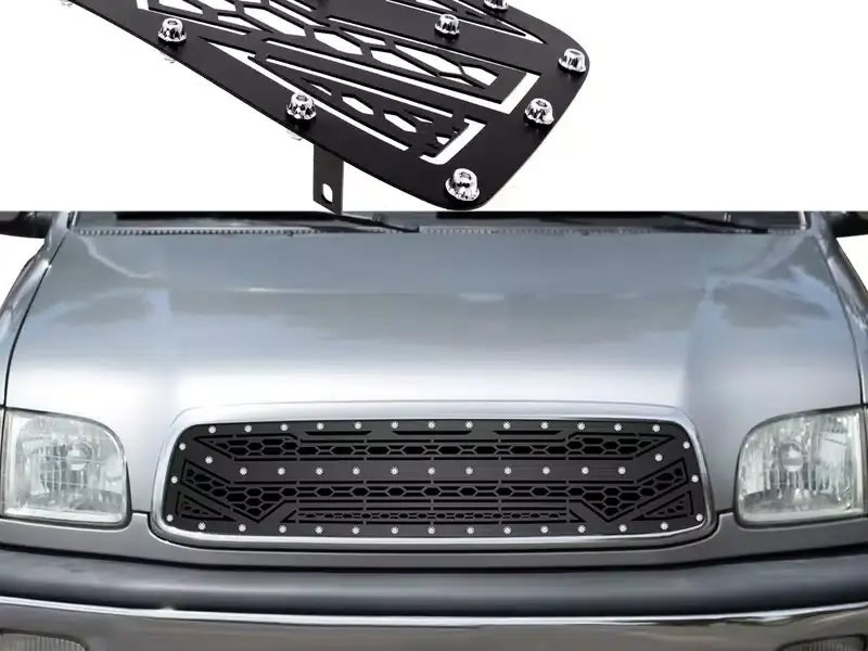 Free Shipping APS Sheet Main Upper Complete Replacement Grille GR20DED83N | RealTruck