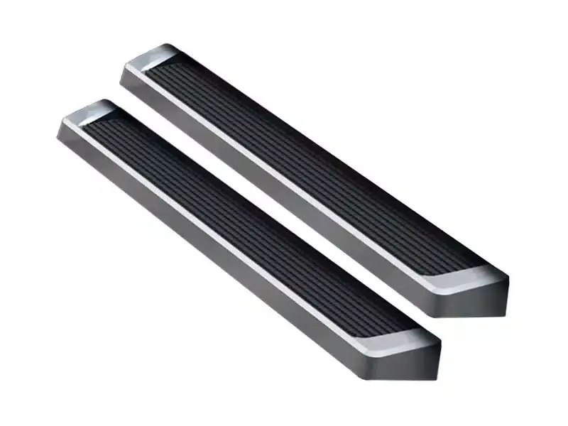 APS Polished Aluminum IRunning Boards IB04RIA3A | RealTruck Fast Shipping