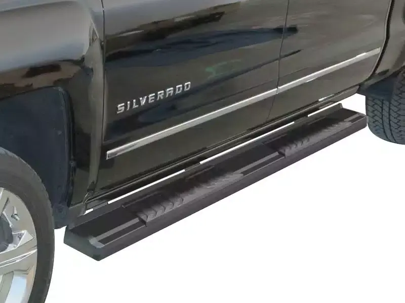 APS S-Series Black Running Boards WB06SAG7B | RealTruck Next Day Delivery