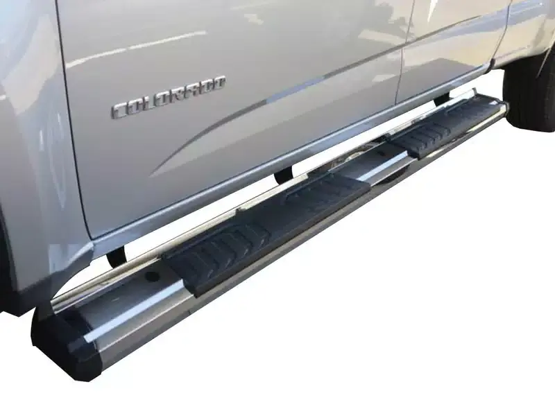 APS S-Series Silver Running Boards WB06SBC9S | RealTruck Weekend Sale
