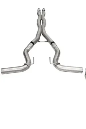 Corsa 24+ Ford MustangGT Sport Cat-Back Exhaust Sys. 3.0in Dual Rear Exit w/4.5in Straight Cut Tips Price Cut