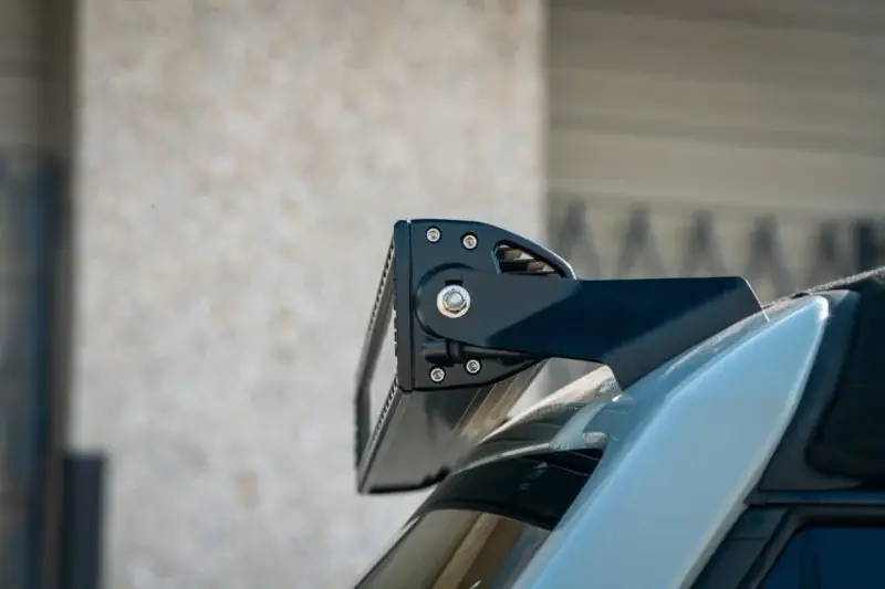 Limited Time Road Armor 2021+ Ford Bronco Stealth A-Pillar Light Mounts - Tex Blk