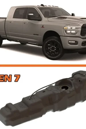 Titan Fuel Tanks 25-26 RAM 2500/3500 Cummins Mega Cab Short Bed 50 Gallon XXL Mid-Ship Fuel Tank Time-Limited