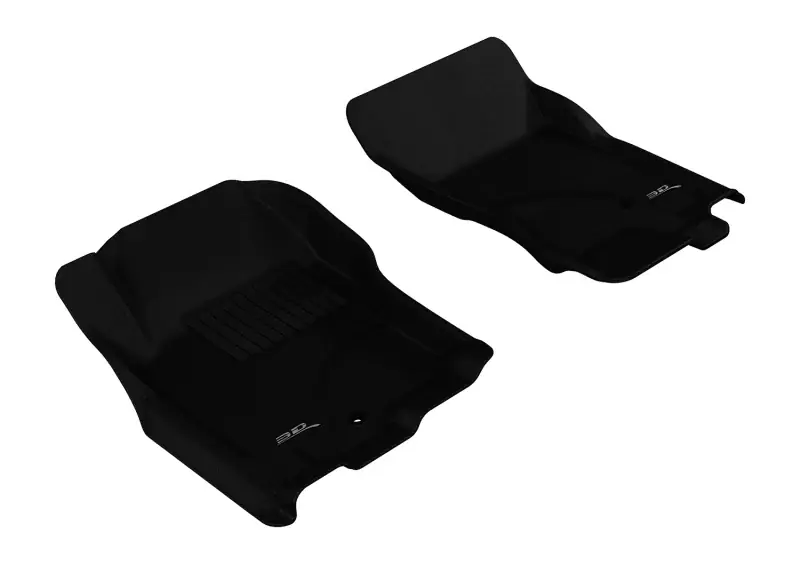 3D MAXpider 2005-2015 Nissan Pathfinder/Xterra Kagu 1st Row Floormat - Black Factory Price