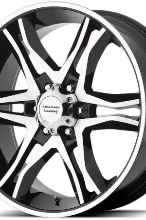 American Racing Machined Gloss Black AR893 Mainline Wheel AR89328568315 | RealTruck Low Price