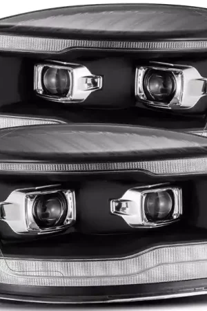 AlphaRex Black LUXX Series LED Headlights 880535 | RealTruck Best Price