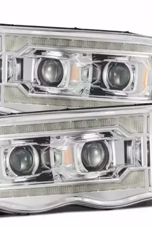 AlphaRex Chrome LUXX Series LED Headlights 880568 | RealTruck No Minimum Order