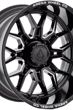Deal Arena Milled Gloss Black Violator Wheel A117200017N01816 | RealTruck