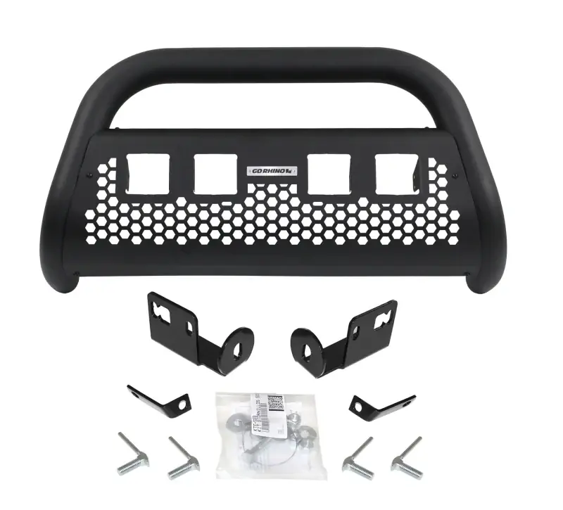 Buy Online Go Rhino 99-07 Ford F-250/F-350 SD RC2 LR 4 Lights Complete Kit w/Front Guard + Brkts