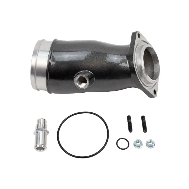 Instant Buy Wehrli 17-24 Duramax L5P High Flow Intake Horn - Gloss Black