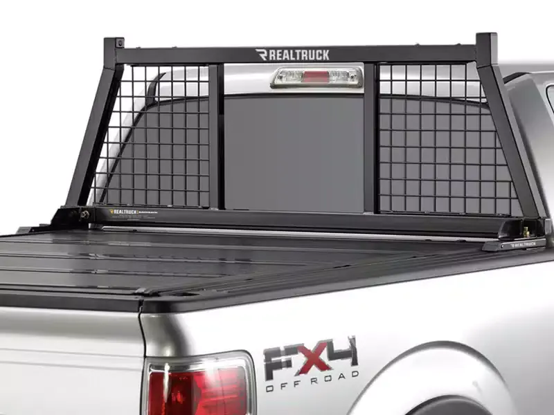 No Minimum Order Backrack Half Safety Headache Rack 148SM&BKR-30167TB | RealTruck