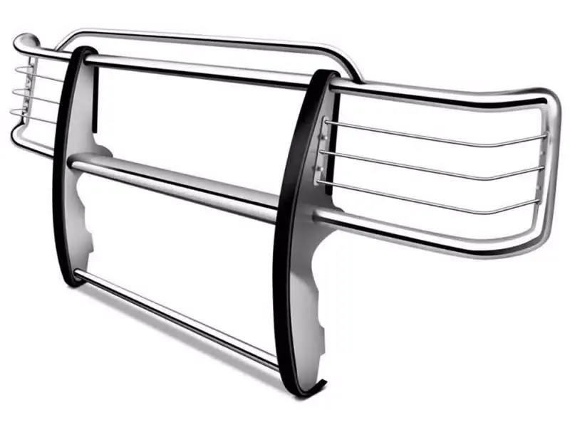 Black Horse Classic Stainless Grille Guard Kit 17GD26MSS-PLB | RealTruck Price Cut