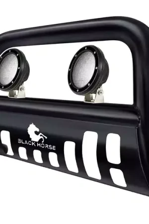 Best Price Black Horse Black Bull Bar-T Kit CBT-C205SP-PLFB | RealTruck
