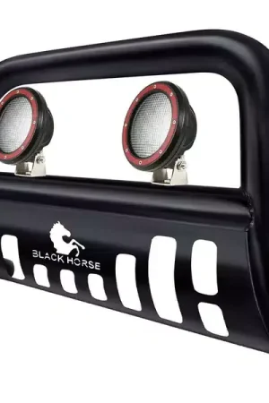 Best Choice Black Horse Black Bull Bar-T Kit CBT-F517SP-PLFR | RealTruck
