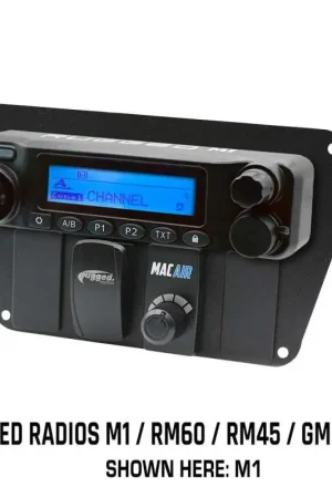 Rugged Radios Multi Mount Insert/Standalone Mount for M1 - GMR45 - RM60 - RM45 w/ Rocker Switches Price Drop