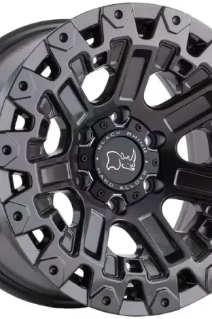 Weekend Sale Black Rhino Grey Ozark Wheel 1795ZRK-86140G12 | RealTruck