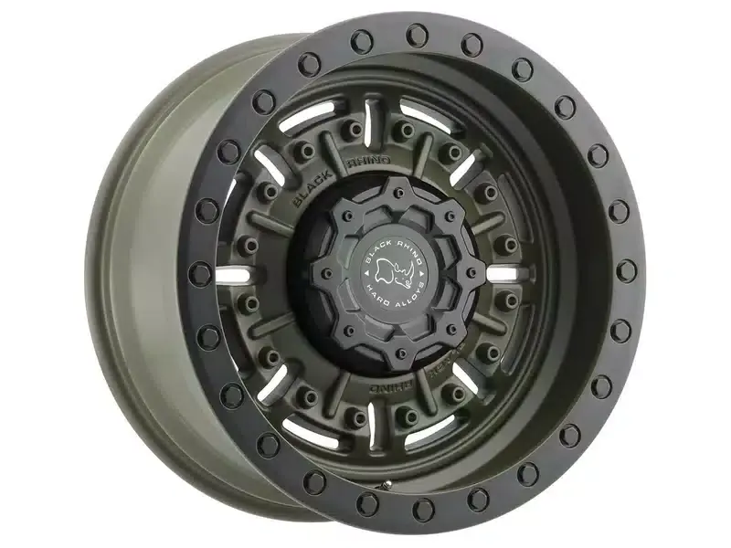 Hot Picks Black Rhino Olive Green Abrams Wheel 1895ABR-85127N71 | RealTruck