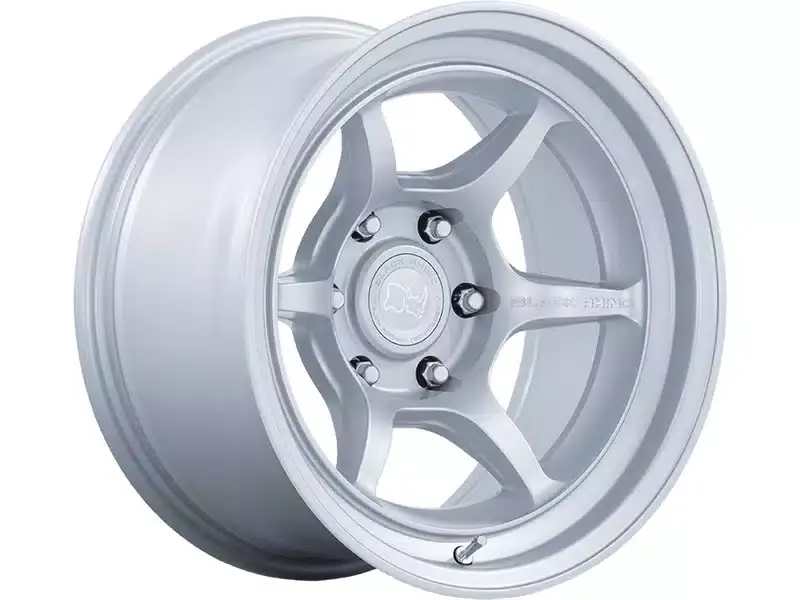 Free Returns Black Rhino Silver Shogun Wheel BR011SX17856310N | RealTruck
