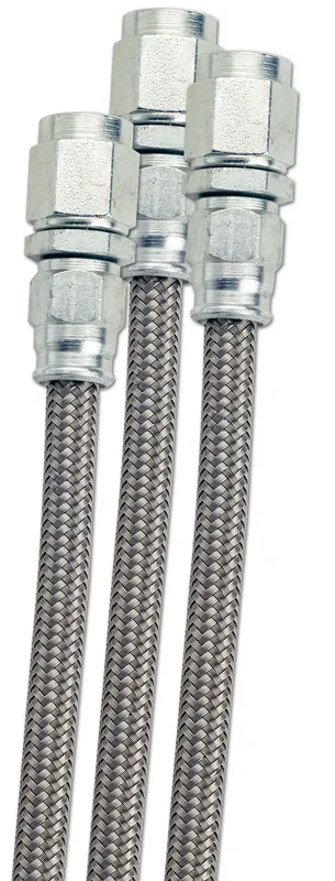 Fragola -3AN PTFE Hose w/ Black Cover- 3 Feet Buy Direct