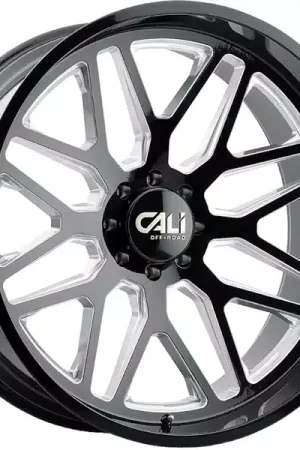 Cali Offroad Milled Gloss Black Invader Wheel 9115-2283BM | RealTruck Save Now