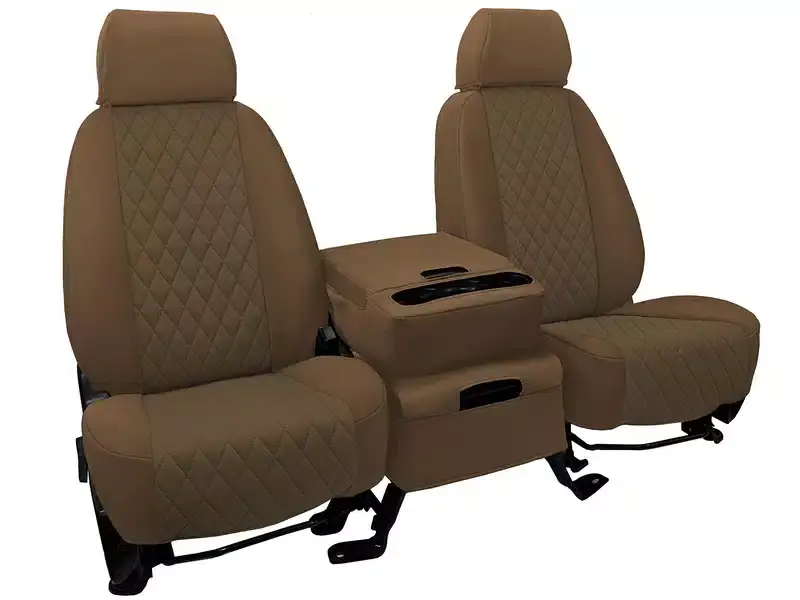 CalTrend Neoprene Diamond Quilted Seat Covers CALTREND-NB-B | RealTruck Price Drop