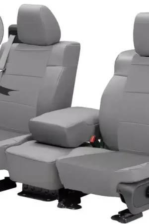 CalTrend "I Can't Believe It's Not Leather" Sport Seat Covers CALTREND-PL-A | RealTruck Exclusive Offer