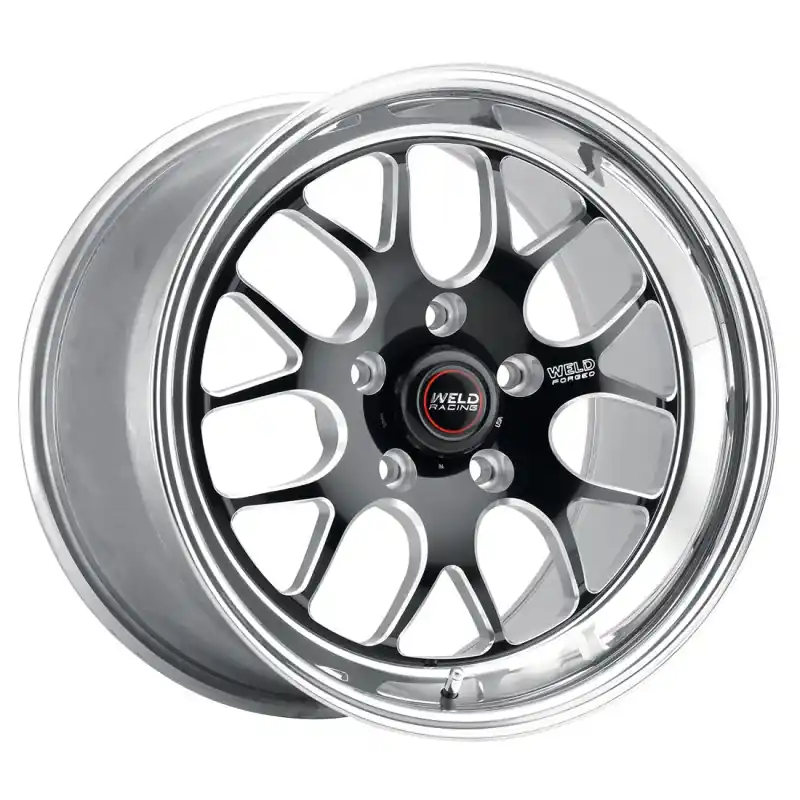 Brand New Weld S77 17x5.2 / 5x115 BP / 1.9in. BS Black Wheel - Non-Beadlock
