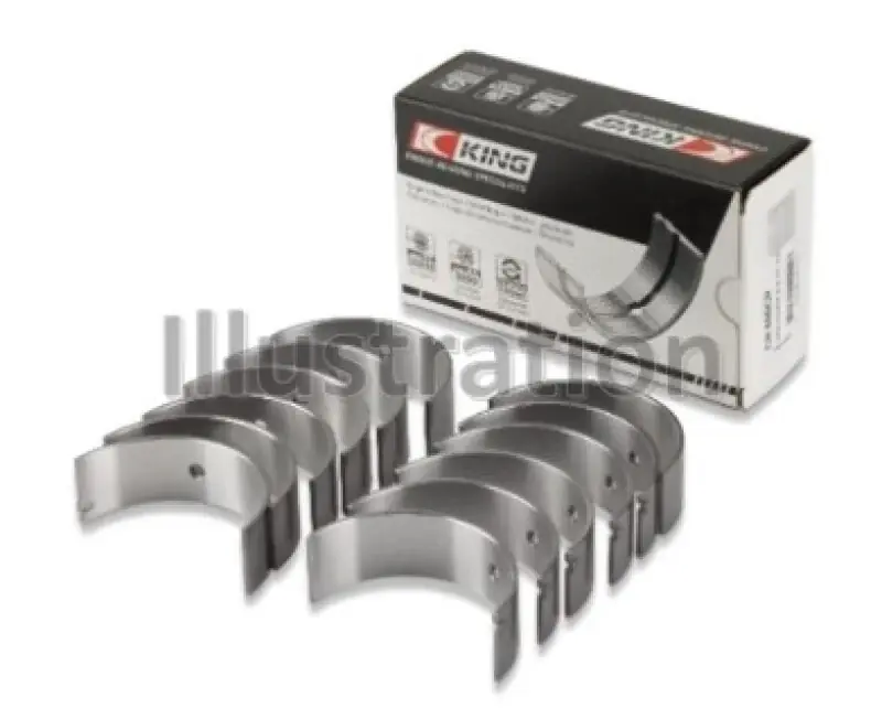 King Engine Bearings Datsun L28 (Size +0.50mm) Connecting Rod Bearing Set Limited Offer