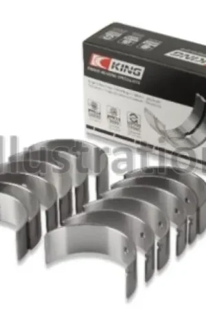 Exclusive Offer King Engine Bearings Ford V6 Triton/Ohv (Od+.002in) (Size +0.25mm) Connecting Rod Bearing Set