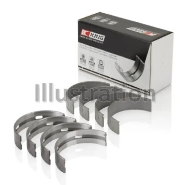 King Engine Bearings Mercedes Benz Om 642.822/36/910/20/30/70 (Size +0.25mm) Main Bearing Set Best Seller