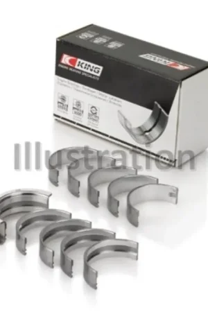 Direct From Factory King Engine Bearings General Motors L40/Ld2/Lf0 2.3L (Size +0.25mm) Main Bearing Set