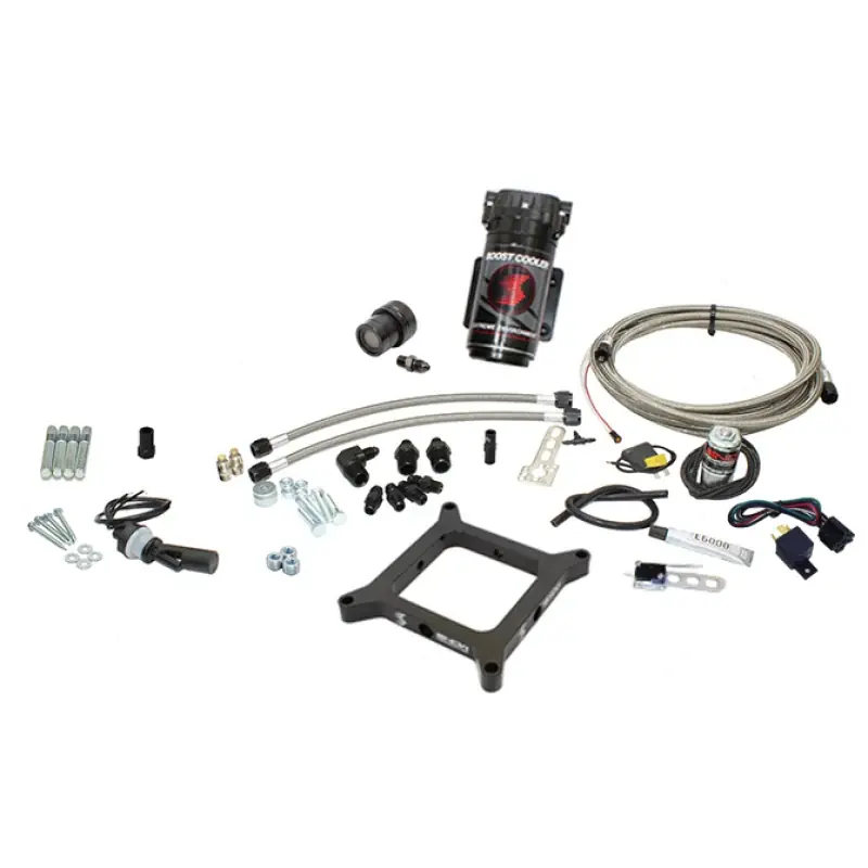 In Demand Snow Performance 4150 Flange Gas Stage 1 N/A Water Inj Kit (SS Line 4AN Fittings w/o Tank)