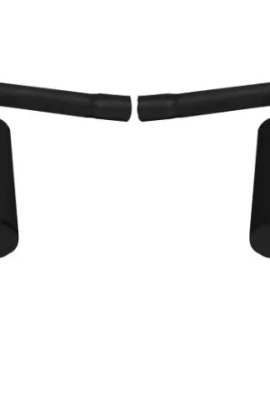 Best Choice Gibson 11-18 Ford Explorer Base 3.5L 2.25in Axle-Back Dual Exhaust - Black Elite