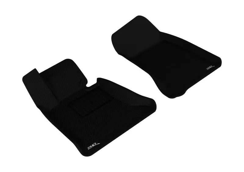 3D MAXpider 2004-2010 BMW 5 Series E60 Kagu 1st Row Floormat - Black Get Yours
