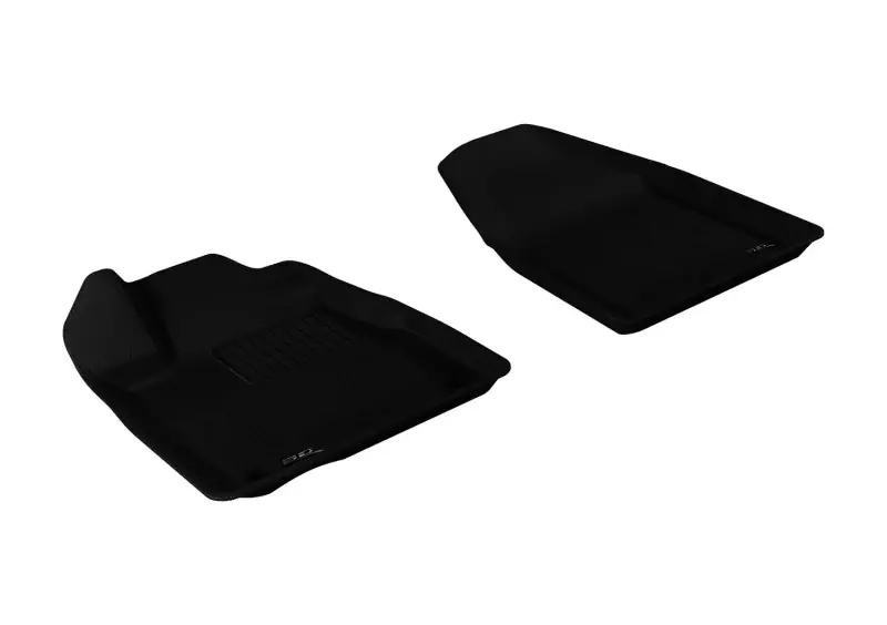 3D MAXpider 2007-2013 Acura MDX Kagu 1st Row Floormat - Black High Quality