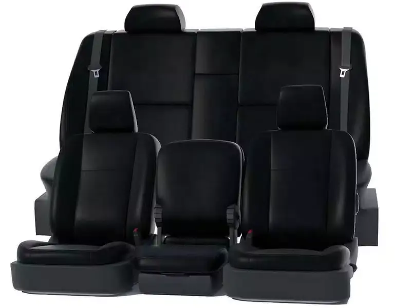 Covercraft Leatherette Precision Fit Seat Covers GTC1214LTBK | RealTruck Top Pick