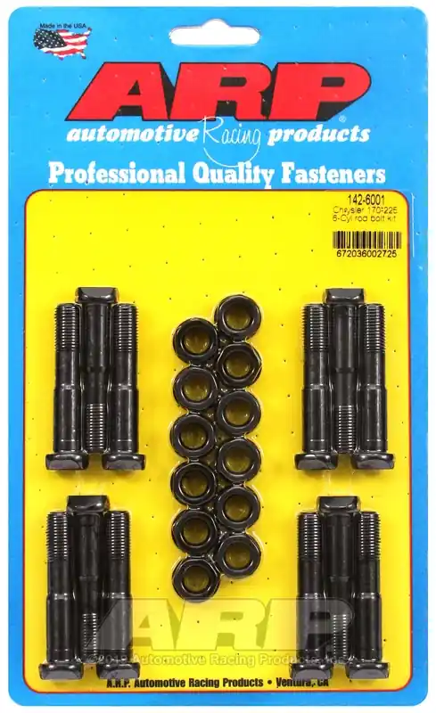 Trending ARP Chrysler 170-225 6-cylinder 3/8in rod bolt kit
