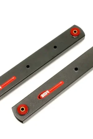 New Arrival BMR 64-72 A-Body Non-Adj. Boxed Lower Control Arms (Polyurethane) - Black Hammertone