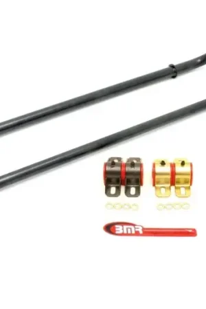 Bargain BMR 10-11 Chevrolet Camero Front and Rear Sway Bar Kit w/ Bushings - Black Hammertone
