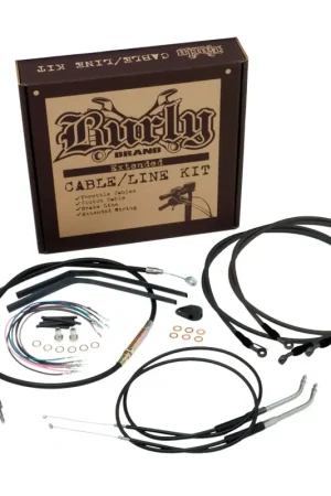 Burly Brand Cntrl Kit 14in Tbar Black Best Choice