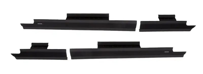 Free Delivery Bushwacker 2018 Jeep Wrangler Unlimited 4-Door Trail Armor Rocker Panel and Sill Plate Cover - Black