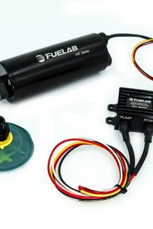 Free Shipping Fuelab In-Tank Twin Screw Brushless Fuel Pump Kit w/Remote Mount Controller/65 Micron - 550 LPH