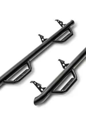 Free Shipping N-Fab Nerf Step 02-08 Dodge Ram 1500/2500/3500 Quad Cab 6.4ft Bed - Tex. Black - W2W - 3in