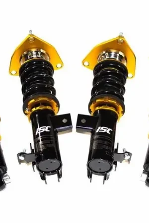 ISC Suspension 08+ Mazda 2 N1 Coilovers w/ Camber Plate - Track Hassle-Free Returns
