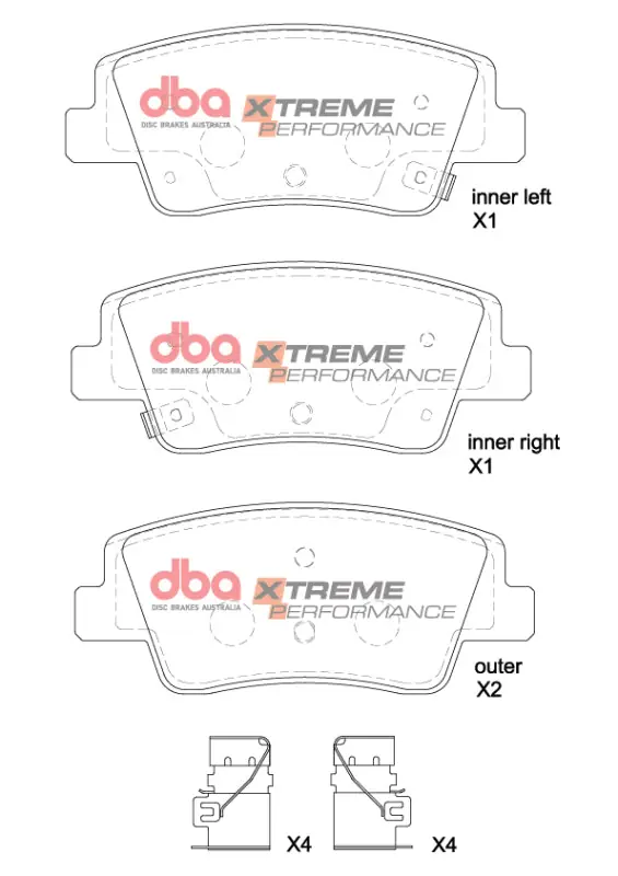 Editor’s Pick DBA 21-22 Genesis G80 XP Performance Rear Brake Pads